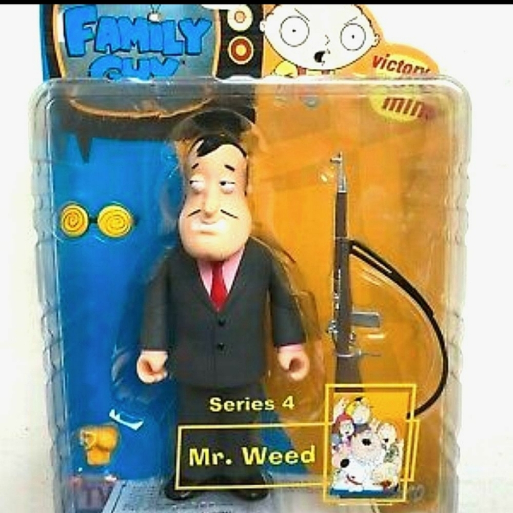 Vintage 2005 Family Guy Action Figure (Mr. Wee)